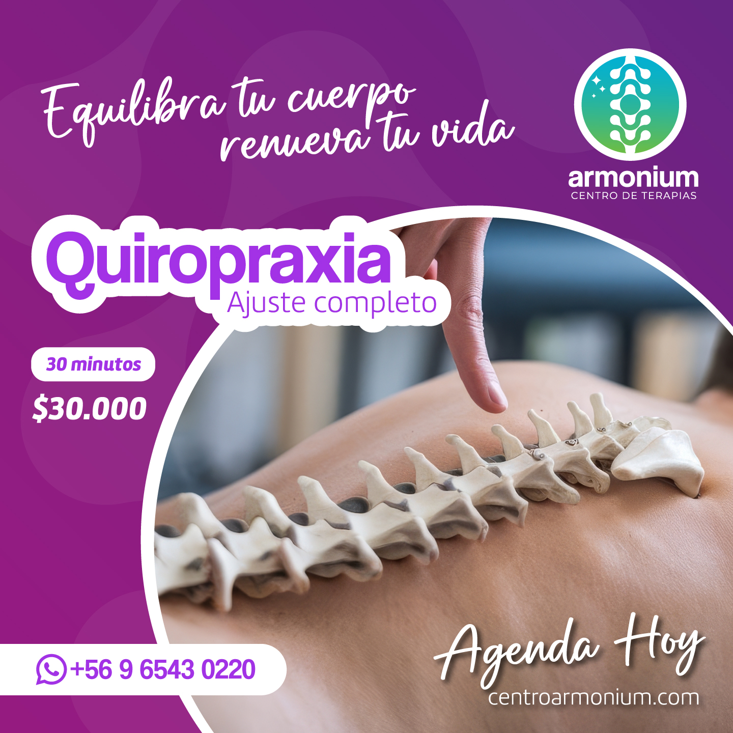 Quiropraxia – Ajuste completo