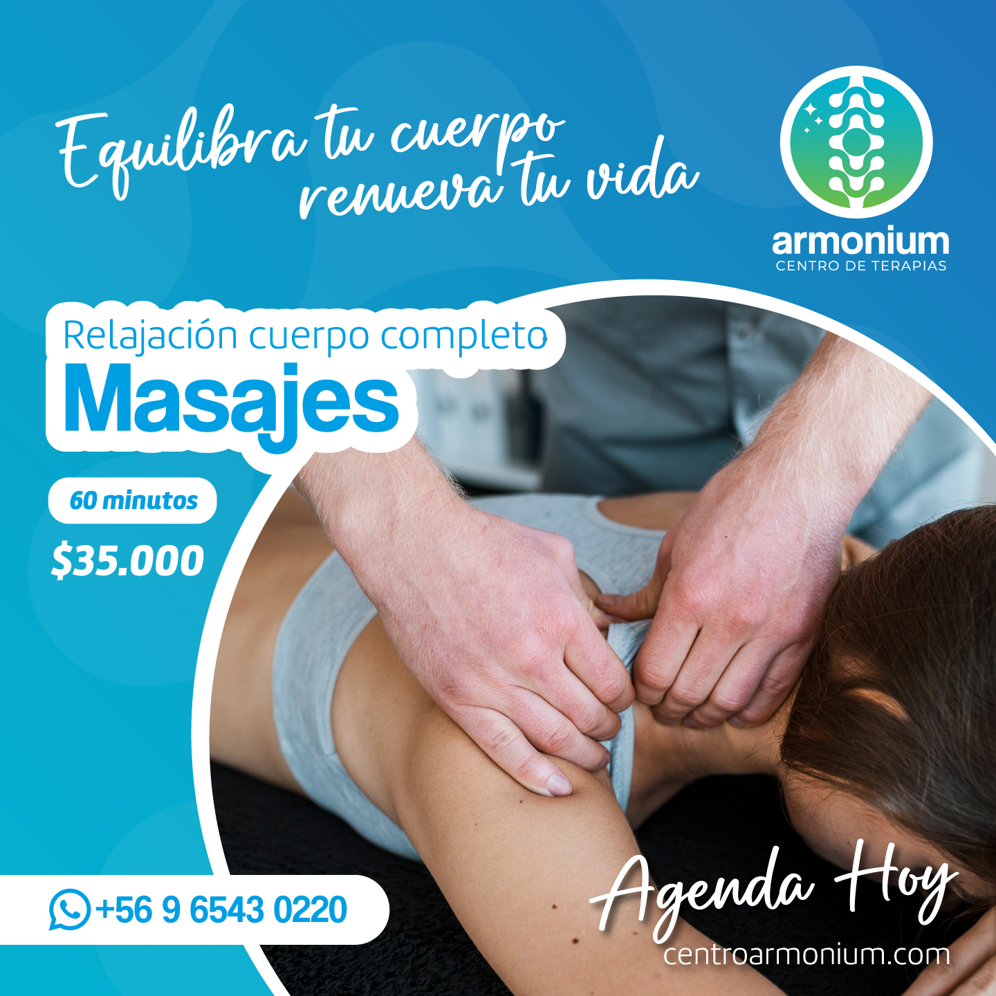 Masaje de relajación completo