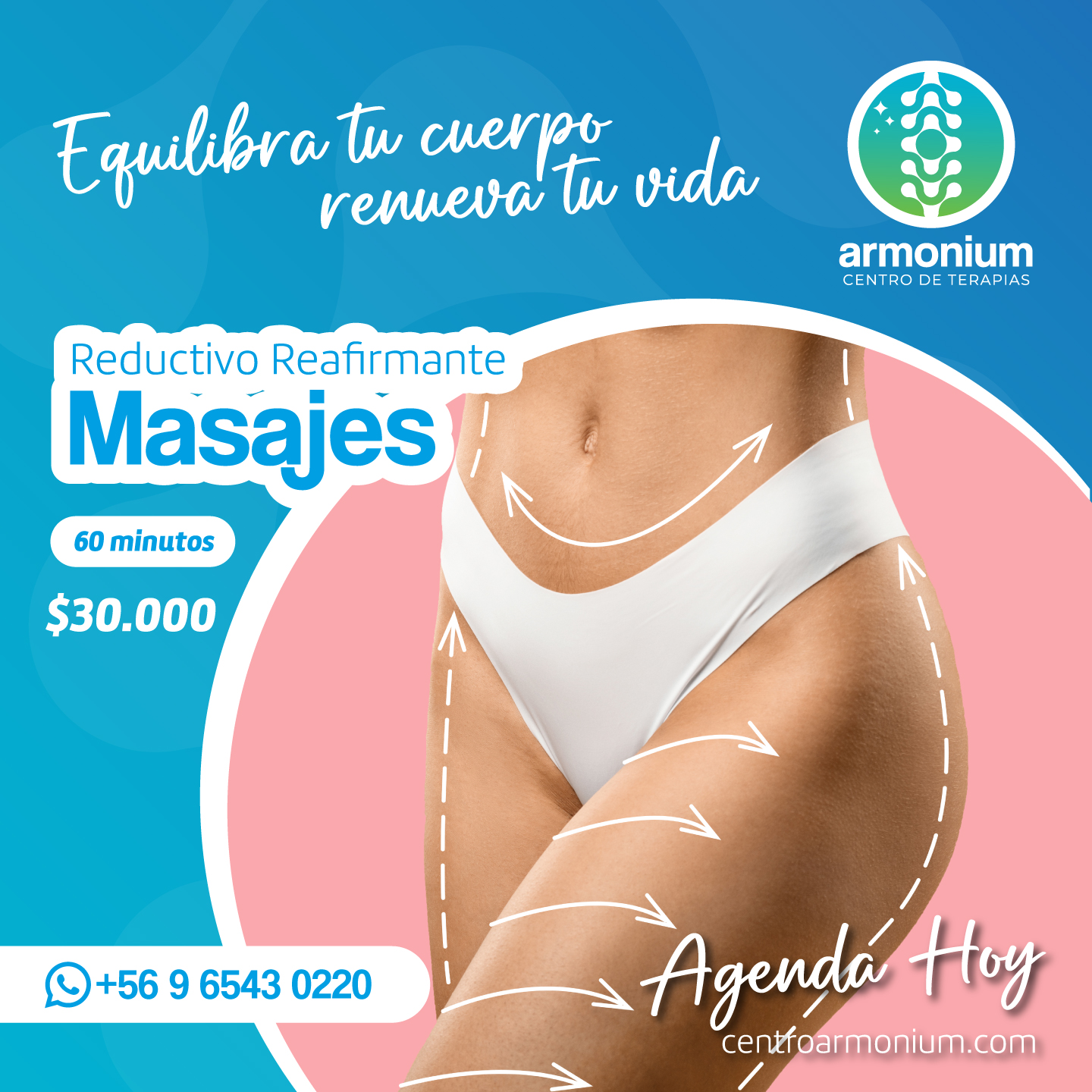 Masaje reductivo reafirmante